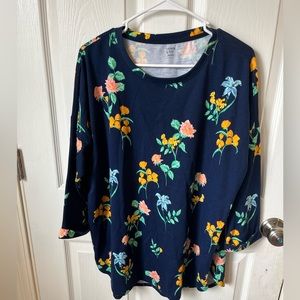 floral crown and ivy sweatshirt